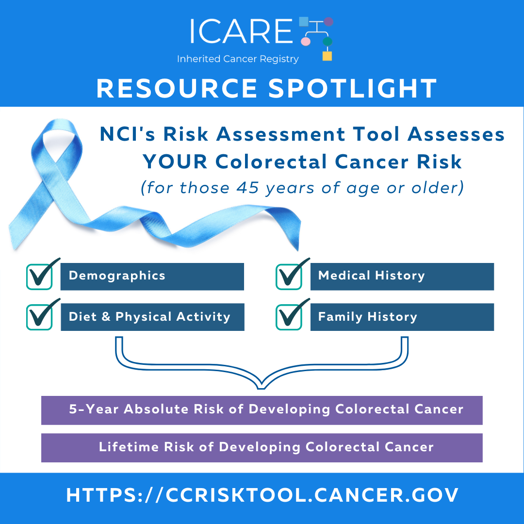 Icare Social Media Post March 2021colorectal Cancer Risk Assessment